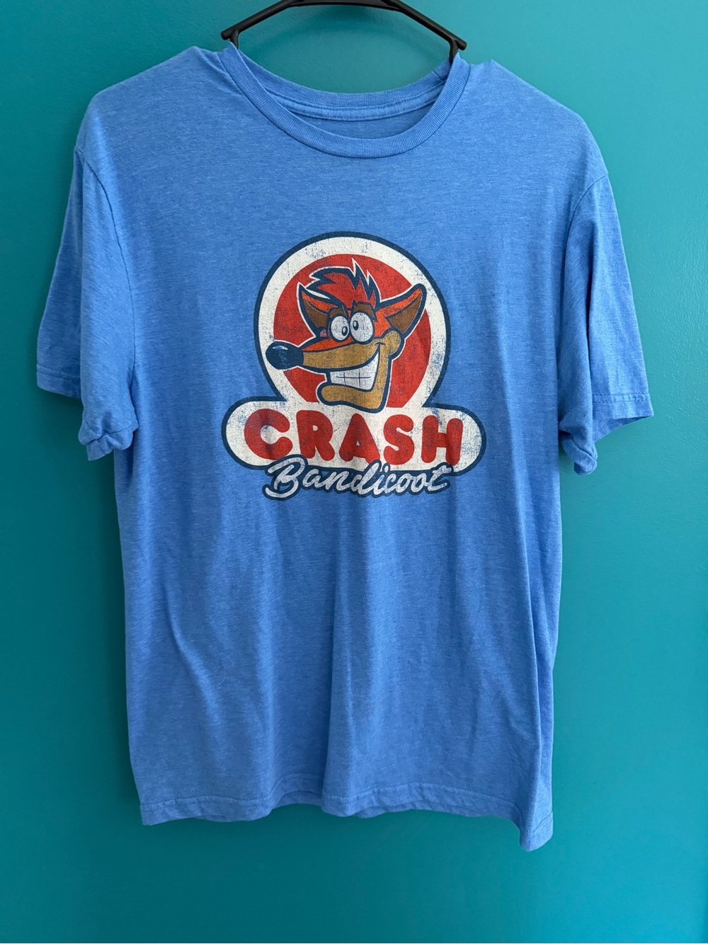 Crash Bandicoot Graphic Tee - Blue